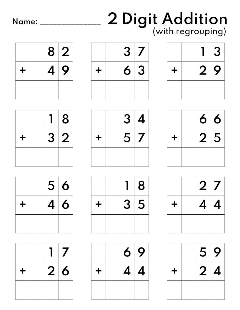 3 Digit Addition Worksheets Superstar Worksheets