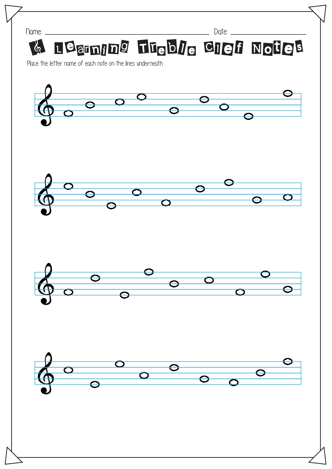 13 Music Notes Worksheets Free PDF At Worksheeto 13 Music Notes Worksheets Free PDF At Worksheeto