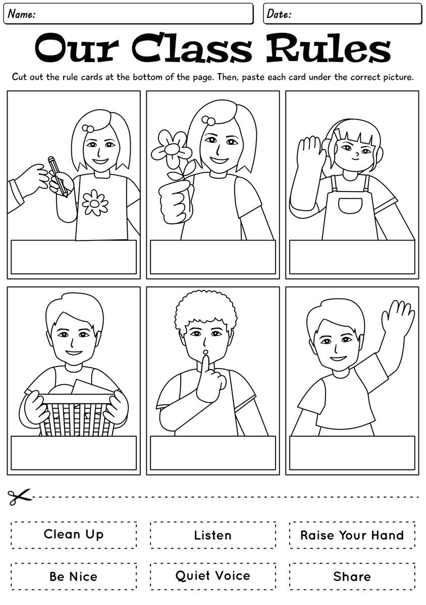 Following Directions Worksheet Free Printable Digital PDF