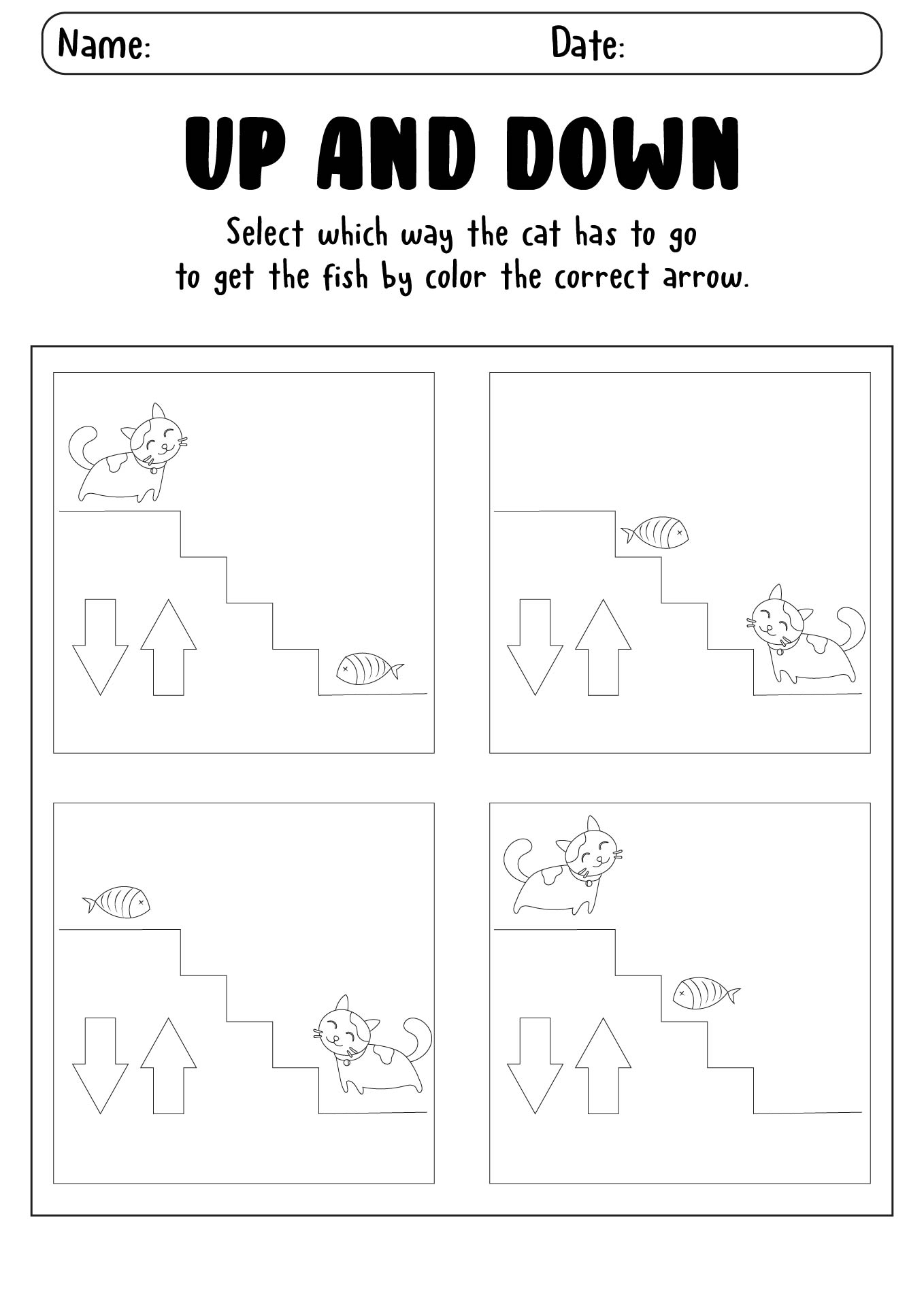 16 Up And Down Worksheets Preschool Free PDF At Worksheeto 16 Up And Down Worksheets Preschool Free PDF At Worksheeto