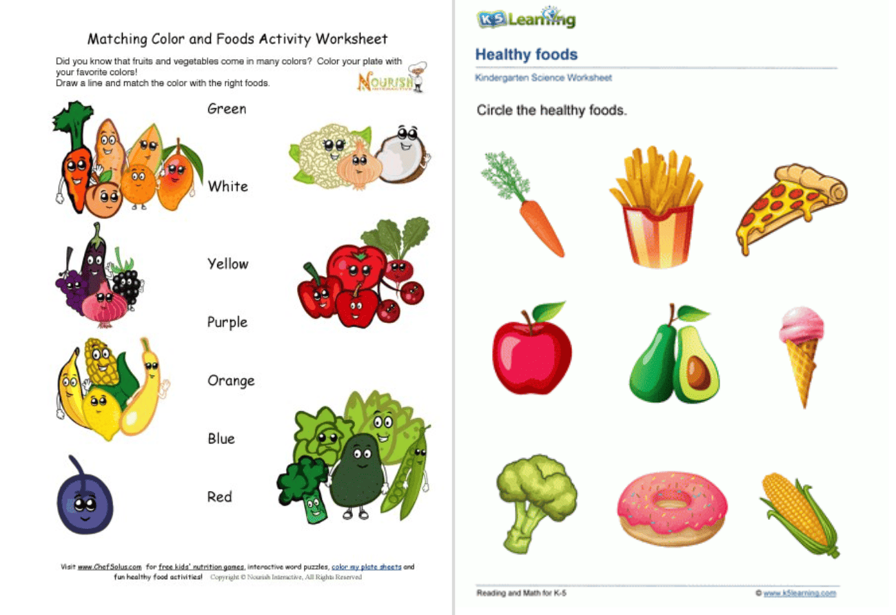18 Fun Food Worksheets For Children Teaching Expertise 18 Fun Food Worksheets For Children Teaching Expertise