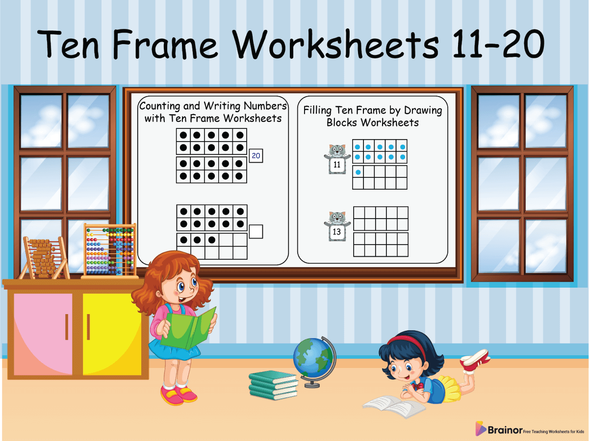 25 Ten Frame Worksheets 11 20 Free Printable Brainor 25 Ten Frame Worksheets 11 20 Free Printable Brainor