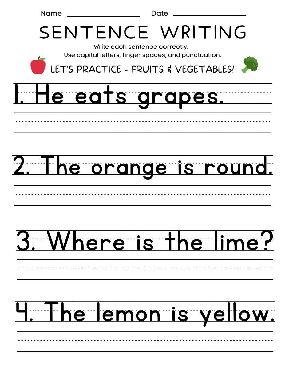 25 THEMED Printable Sentence Writing Worksheets Write The Sentence Worksheets Practice Writing Activity 1st 3rd Grade ELA Worksheets Etsy 25 THEMED Printable Sentence Writing Worksheets Write The Sentence Worksheets Practice Writing Activity 1st 3rd Grade ELA Worksheets Etsy