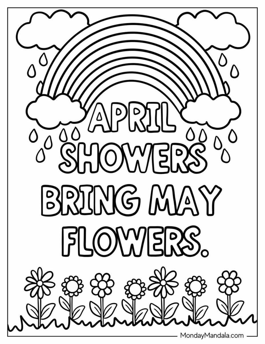 26 April Coloring Pages Free PDF Printables