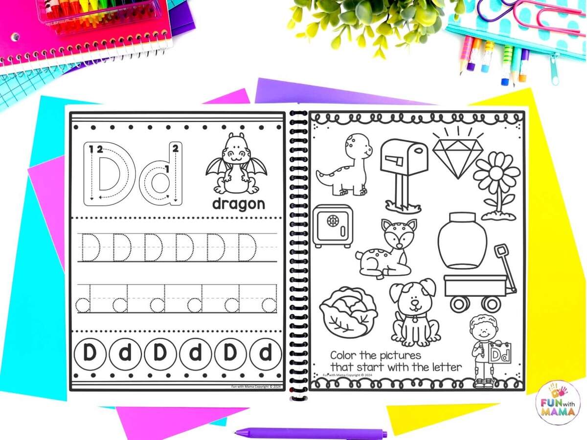 30 Free Letter D Worksheets Fun With Mama 30 Free Letter D Worksheets Fun With Mama