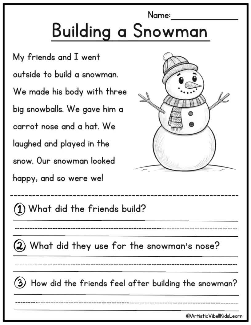 50 Christmas Reading Comprehension Printable Kindergarten First Grade Worksheets Instant Download Fluency Worksheet English Learing Etsy 50 Christmas Reading Comprehension Printable Kindergarten First Grade Worksheets Instant Download Fluency Worksheet English Learing Etsy