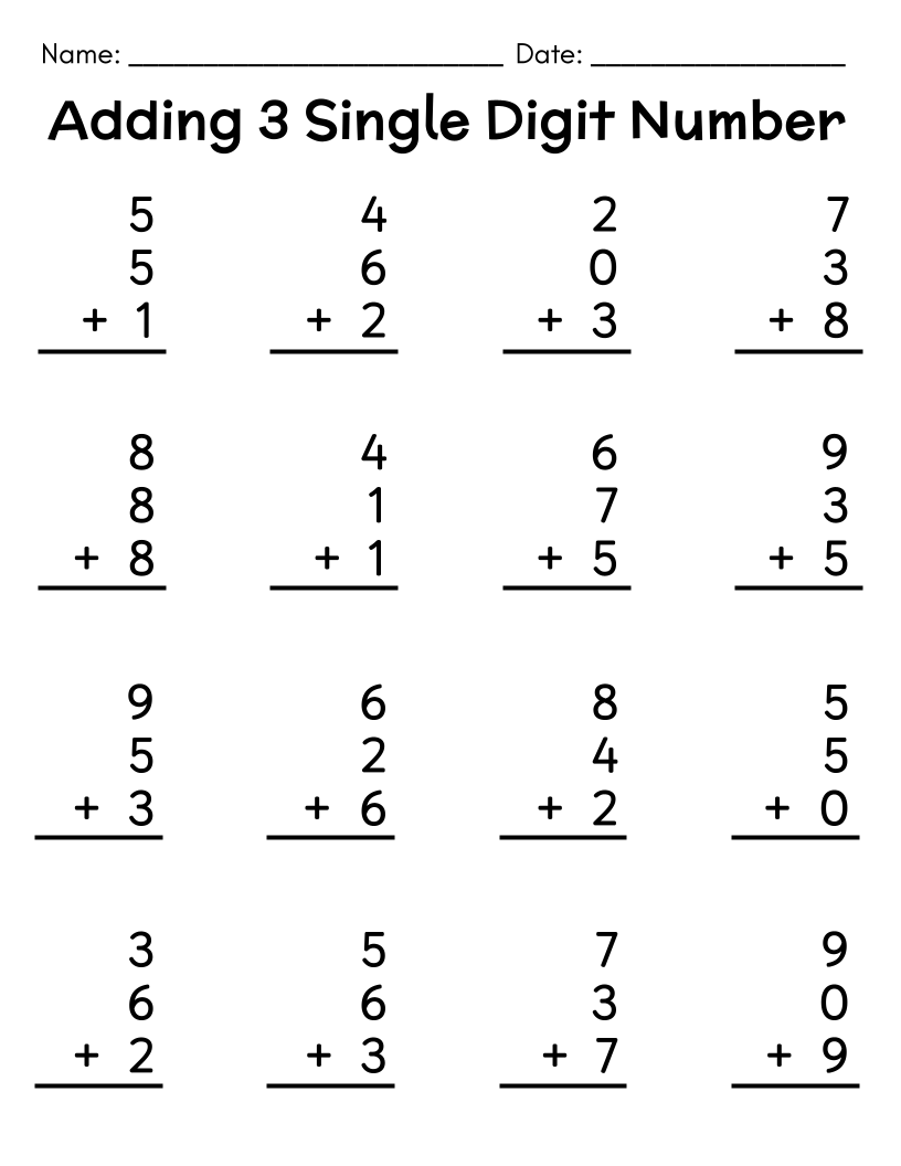 Addition With Dots C PDF Printable Addition Worksheets Cazoom Math