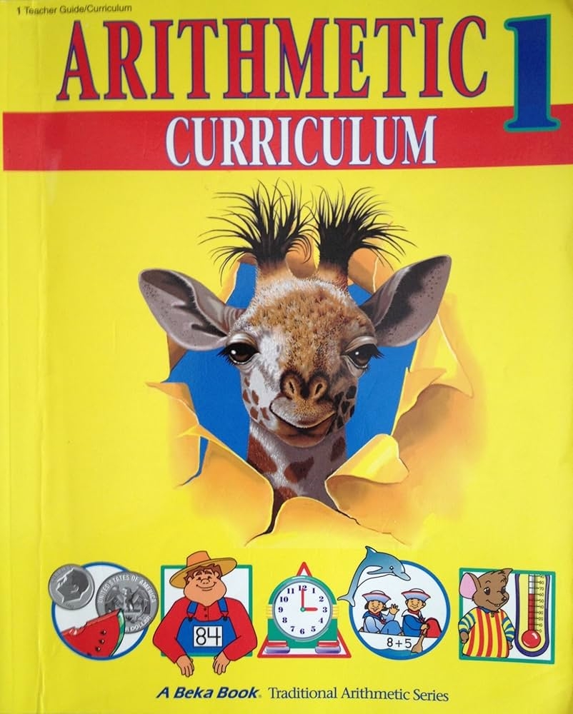 A Beka Abeka Arithmetic 1 Teacher Guide Curriculum Grade 1 1998 Pensacola Christian College Amazon Books