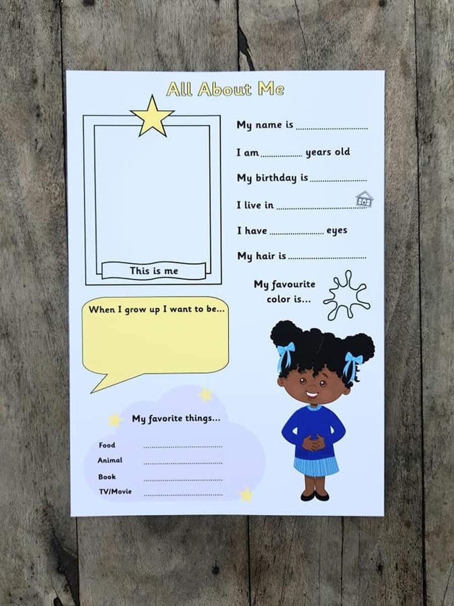 All About Me Multi Cultural Topic Kindergarten Classroom Decor Worksheets School Activity Sheets Primary Activity Door Decor Display Etsy