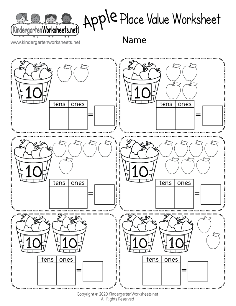 Egg Place Value Worksheet Free Printable Digital PDF