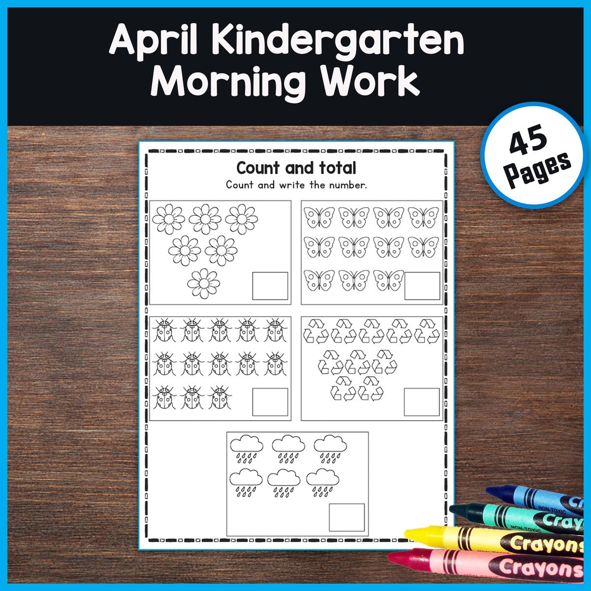 April Morning Work For Kindergarten Common Core Standards Activities Worksheet Made By Teachers Mastering My Numbers Number 19 Kindergarten Worksheets By Lolaco Learning