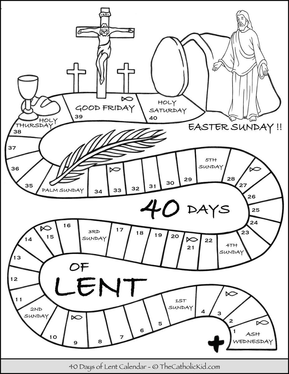 Ash Wednesday Archives The Catholic Kid Catholic Coloring Pages And Games For Children Ash Wednesday Craft Lenten Promise Craft Made By Teachers
