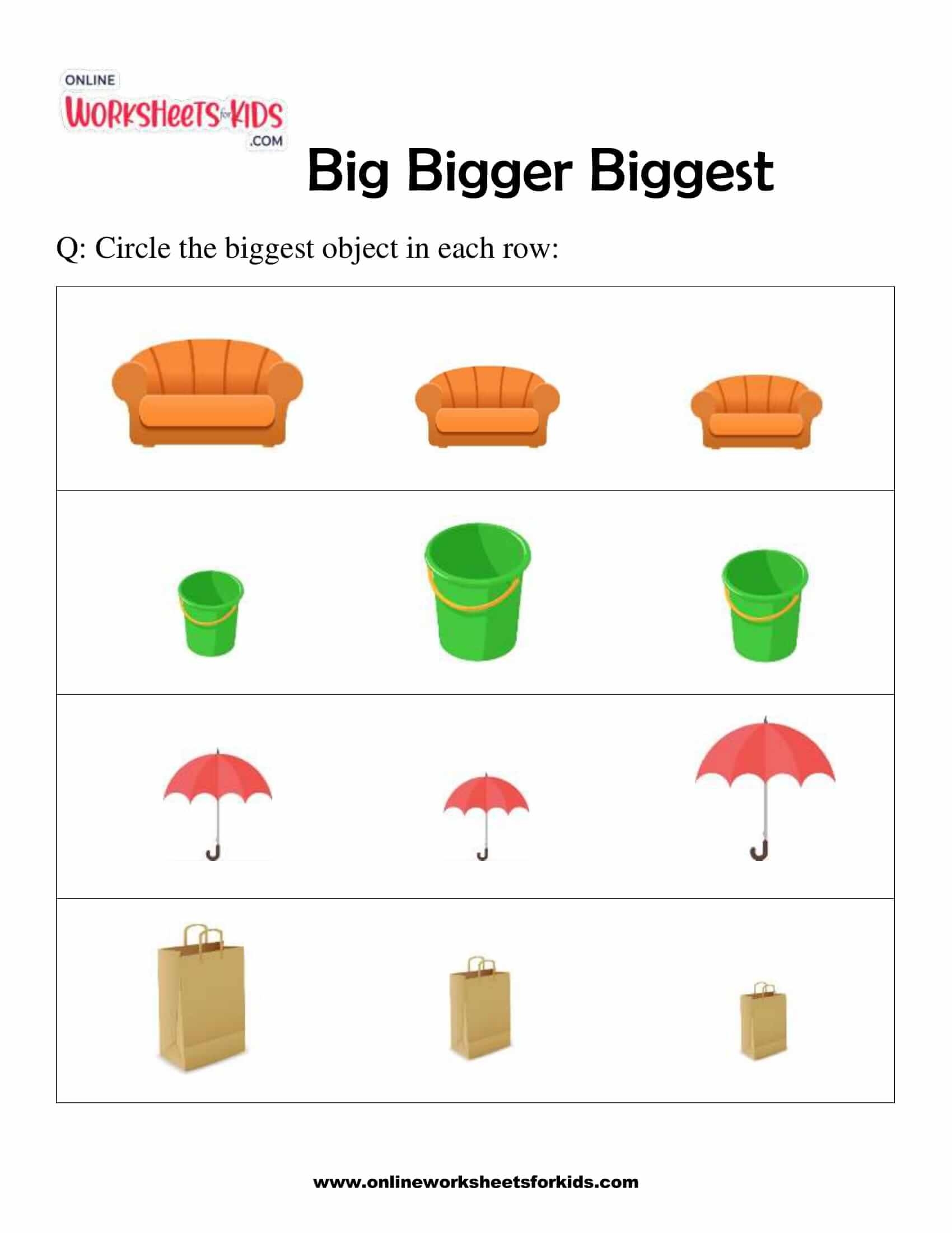 Big Bigger Biggest 3 Worksheets Library Big Bigger Biggest 3 Worksheets Library