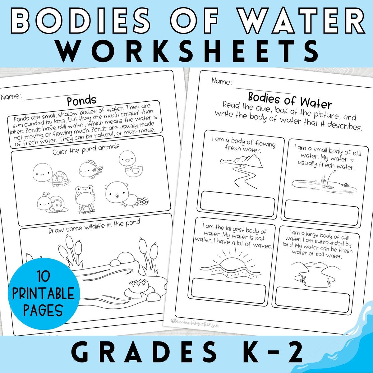 Bodies Of Water Worksheets For First Grade Printable Bodies Of Water Worksheet Kindergarten Second Grade Worksheet Homeschool Worksheet Etsy Bodies Of Water Worksheets For First Grade Printable Bodies Of Water Worksheet Kindergarten Second Grade Worksheet Homeschool Worksheet Etsy