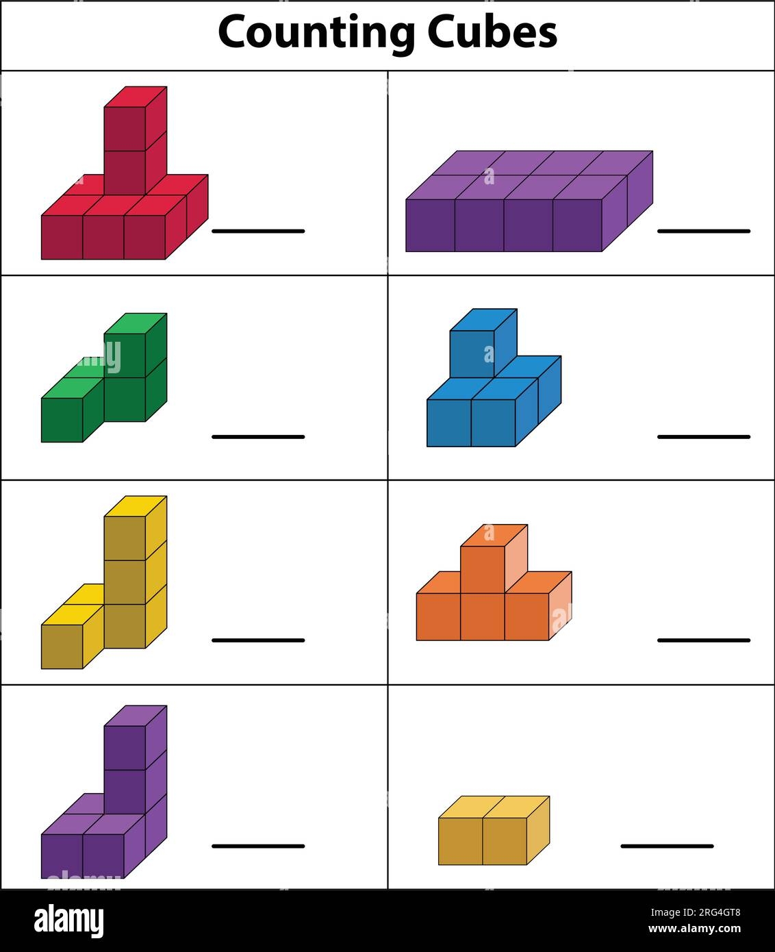 Children Counting Blocks Stock Vector Images Alamy Children Counting Blocks Stock Vector Images Alamy