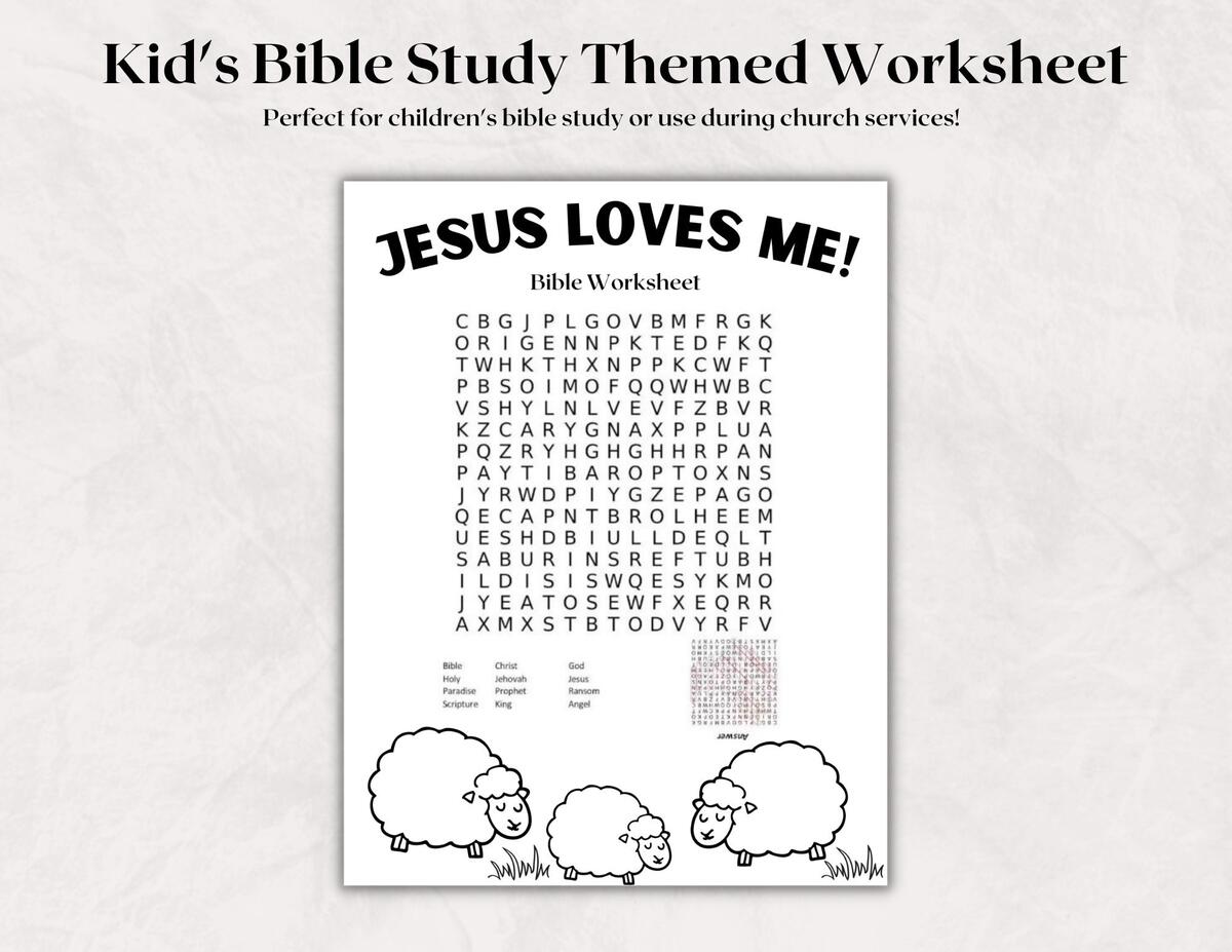 Children S Bible Word Search Worksheet Children S Bible Study Bible Worksheet For Kids Christianity Bible Color Pages Etsy Children S Bible Word Search Worksheet Children S Bible Study Bible Worksheet For Kids Christianity Bible Color Pages Etsy