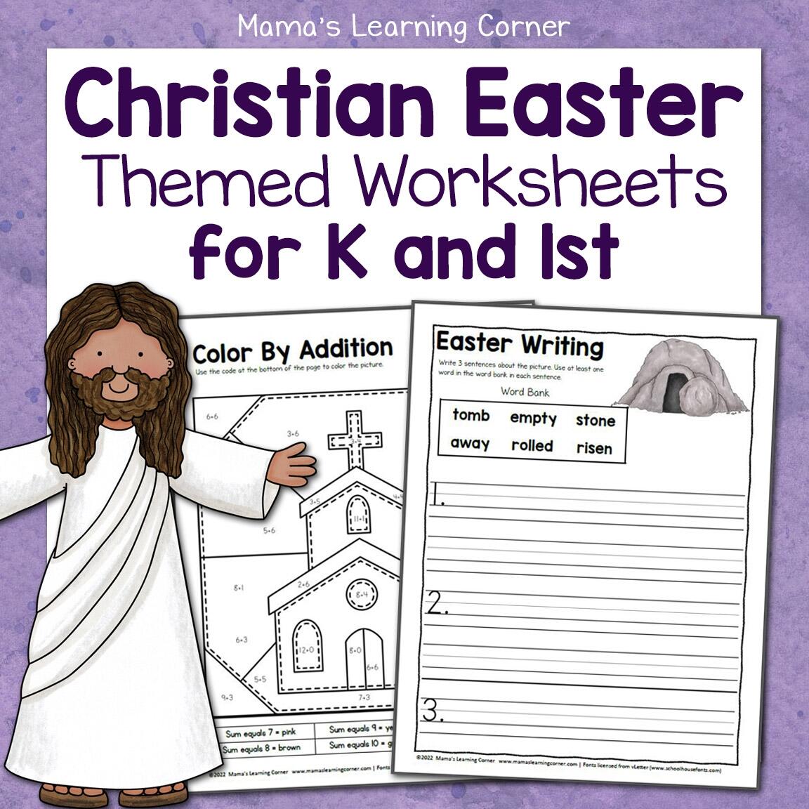 Christian Easter Worksheets For Kindergarten And First Grade Mamas Learning Corner Children S Bible Word Search Worksheet Children S Bible Study Bible Worksheet For Kids Christianity Bible Color Pages Etsy