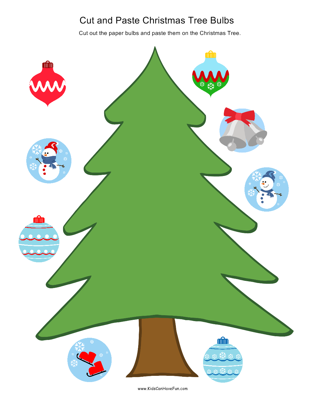 Christmas Cut And Paste Holiday Worksheet Activities Goodbye Snowman Worksheet Color Cut Paste Super Simple