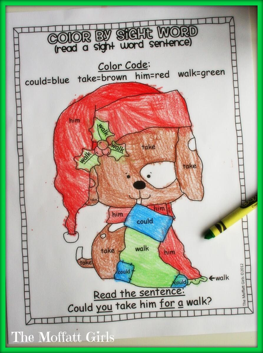 Christmas Learning Day 1 And A FREEBIE