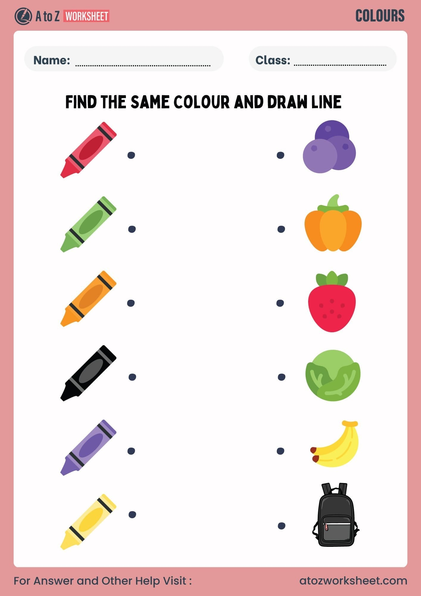 Colors Worksheet For Nursery And Kindergarten Free Printable PDF For Kids A To Z Worksheet Cat Color By Number Worksheet Free Printable Digital PDF