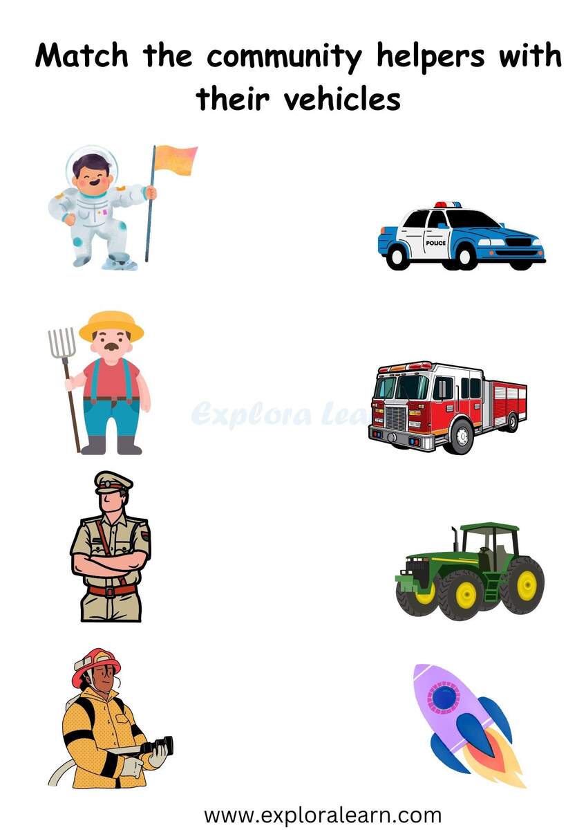 Community Helpers Printables Worksheets For Preschool And Kindergarten 2 To 6 Years Kids Community Helpers Printables Worksheets For Preschool And Kindergarten 2 To 6 Years Kids