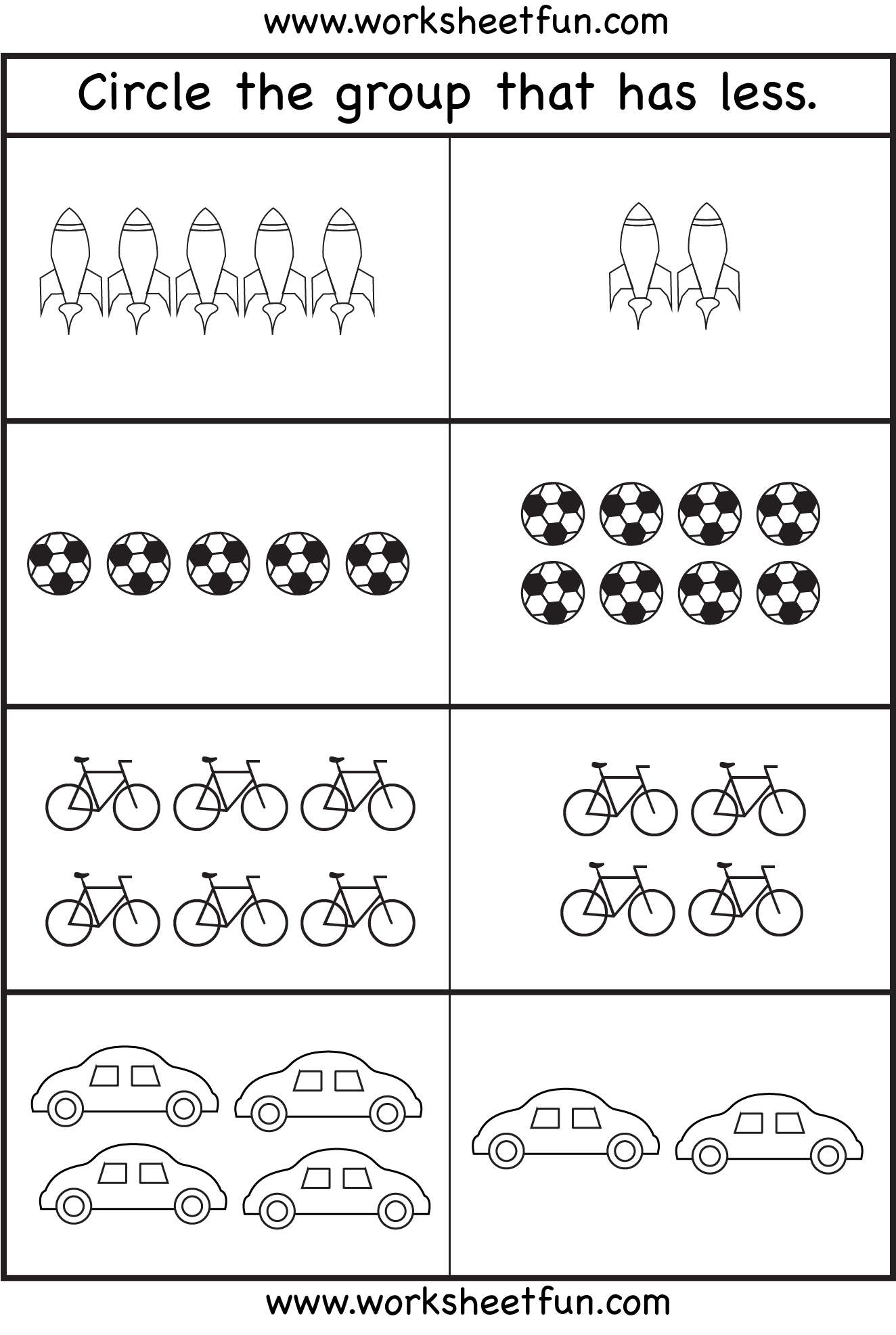 Comparison Worksheets More Or Less 2 Worksheets FREE Printable Worksheets Worksheetfun Greater Than Less Than Worksheet Comparing Numbers To 100