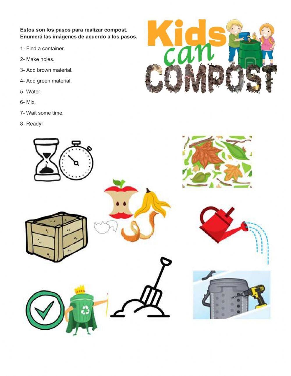 Composting Worksheet Worksheets Library