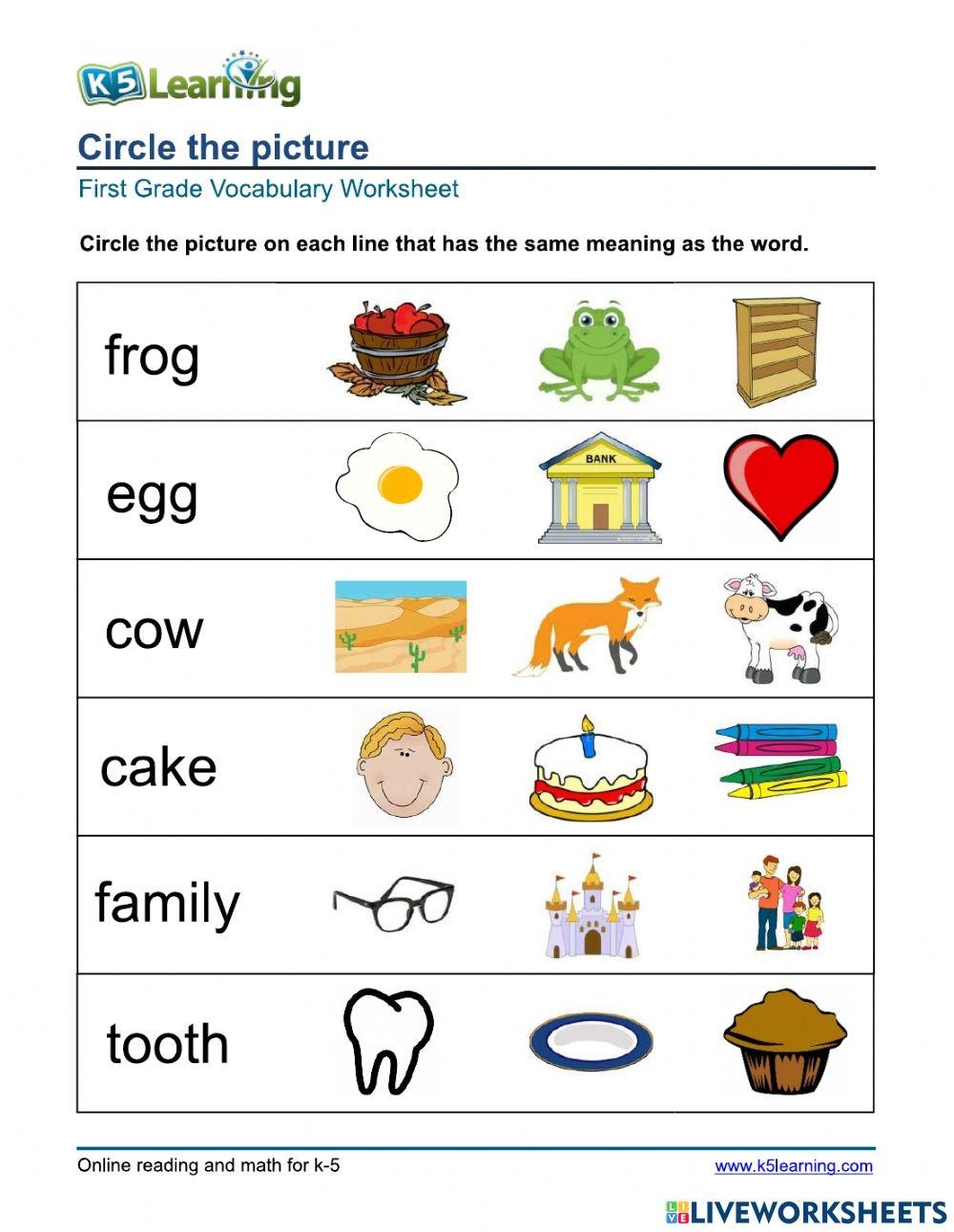 Context Clues Pictures Kindergarten Grade 1 Online Exercise For Worksheets Library Context Clues Pictures Kindergarten Grade 1 Online Exercise For Worksheets Library
