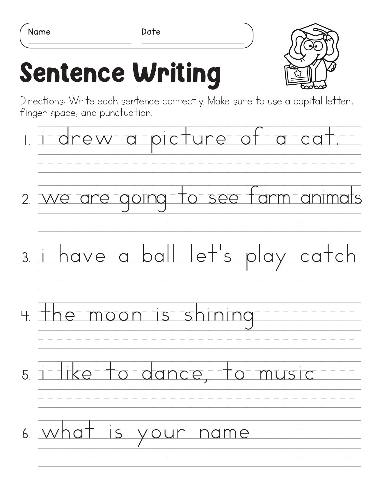 Correct The Sentences Worksheets 10 Page Printable For 1st And 2nd Grade ELA Students ELA Worksheets Sentence Writing ELA Teacher Print Etsy Ireland Correct The Sentences Worksheets 10 Page Printable For 1st And 2nd Grade ELA Students ELA Worksheets Sentence Writing ELA Teacher Print Etsy Ireland