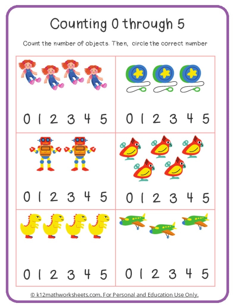 Counting Worksheets K12MathWorksheets Number Counting Worksheets Math Counting Worksheets Free Counting Worksheets For Kindergarten And Preschool MegaWorkbook