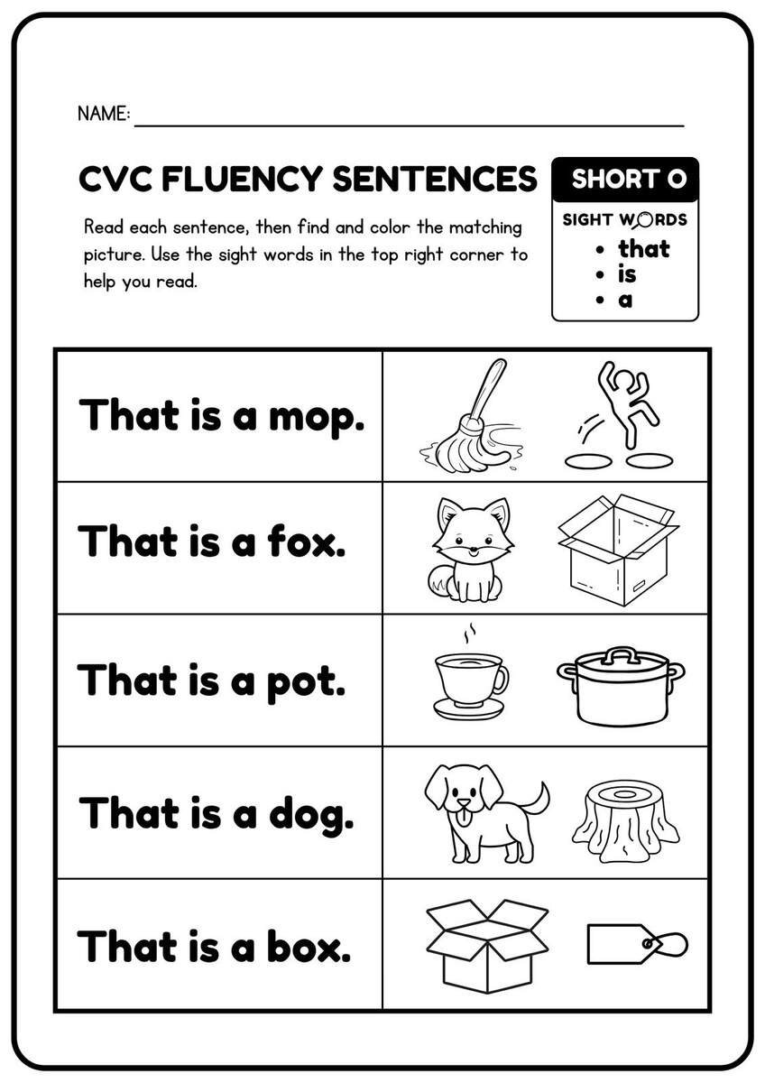 Customize 132 Kindergarten Cvc Worksheets Templates Online Canva