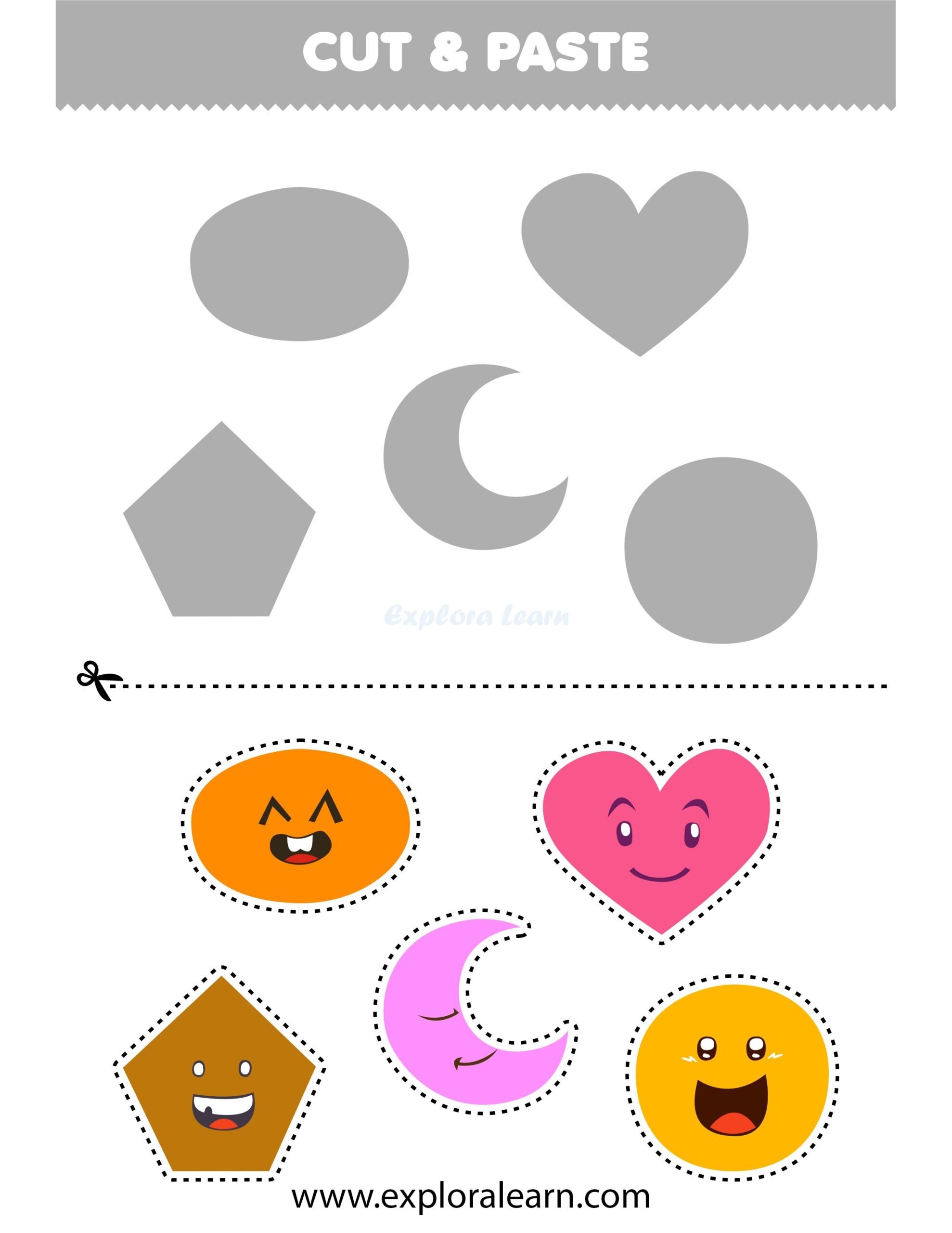 Cut And Glue Creativity For Kids Ages 2 12 Explore Whimsical Worksheets For Artistic Fun Beginning Sounds Worksheets Superstar Worksheets