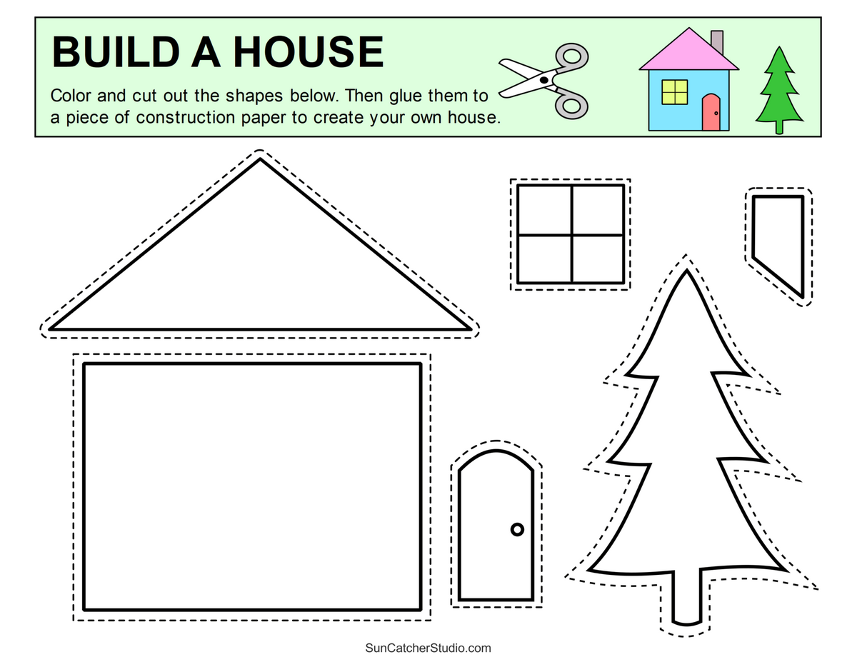 Cut And Paste Worksheets For Kids Of All Ages Kids Activities Blog