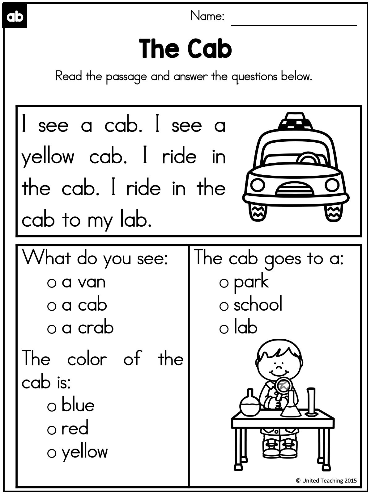 CVC Word Family Comprehension Checks United Teaching CVC Word Family Comprehension Checks United Teaching