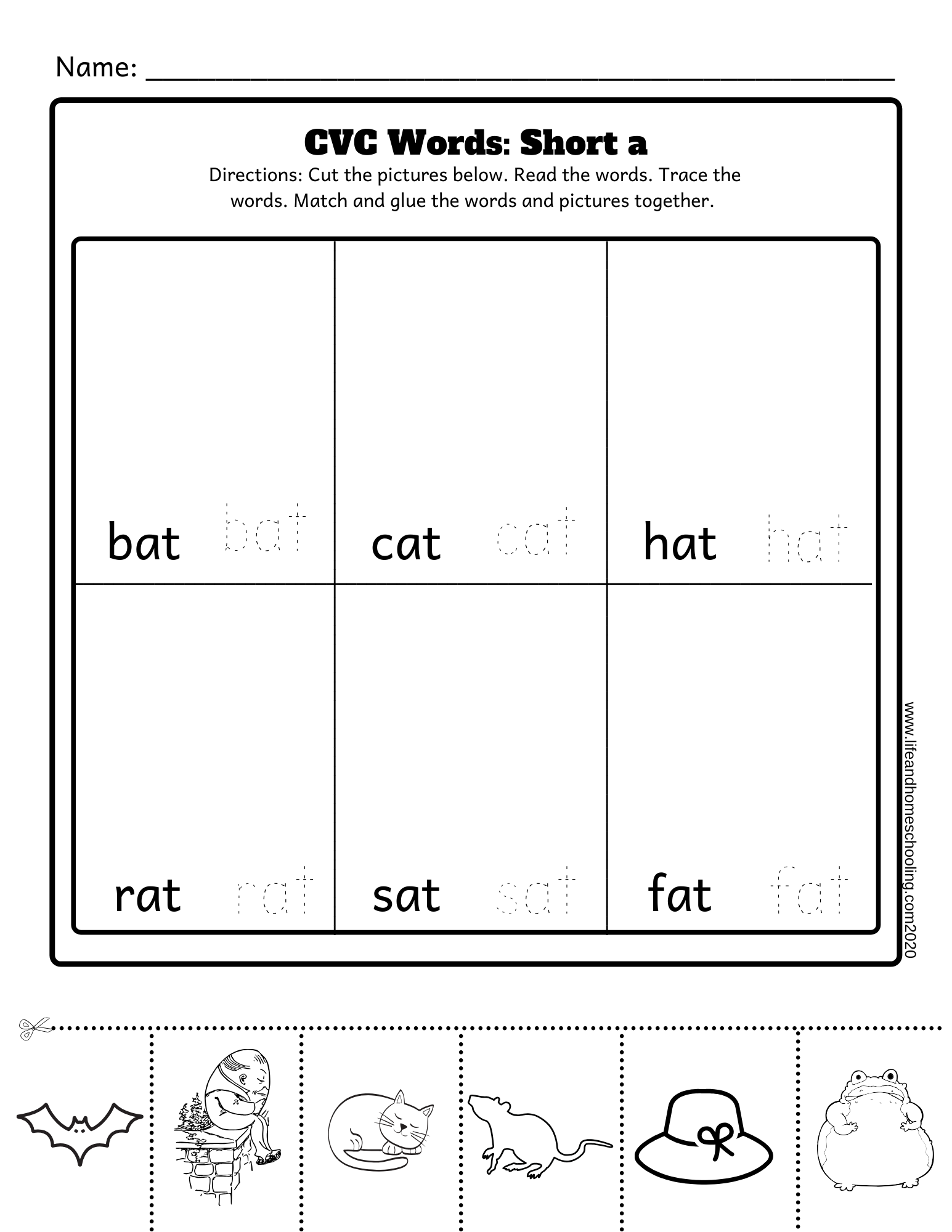 CVC Words Activity Worksheets Short A E I O U Made By Teachers