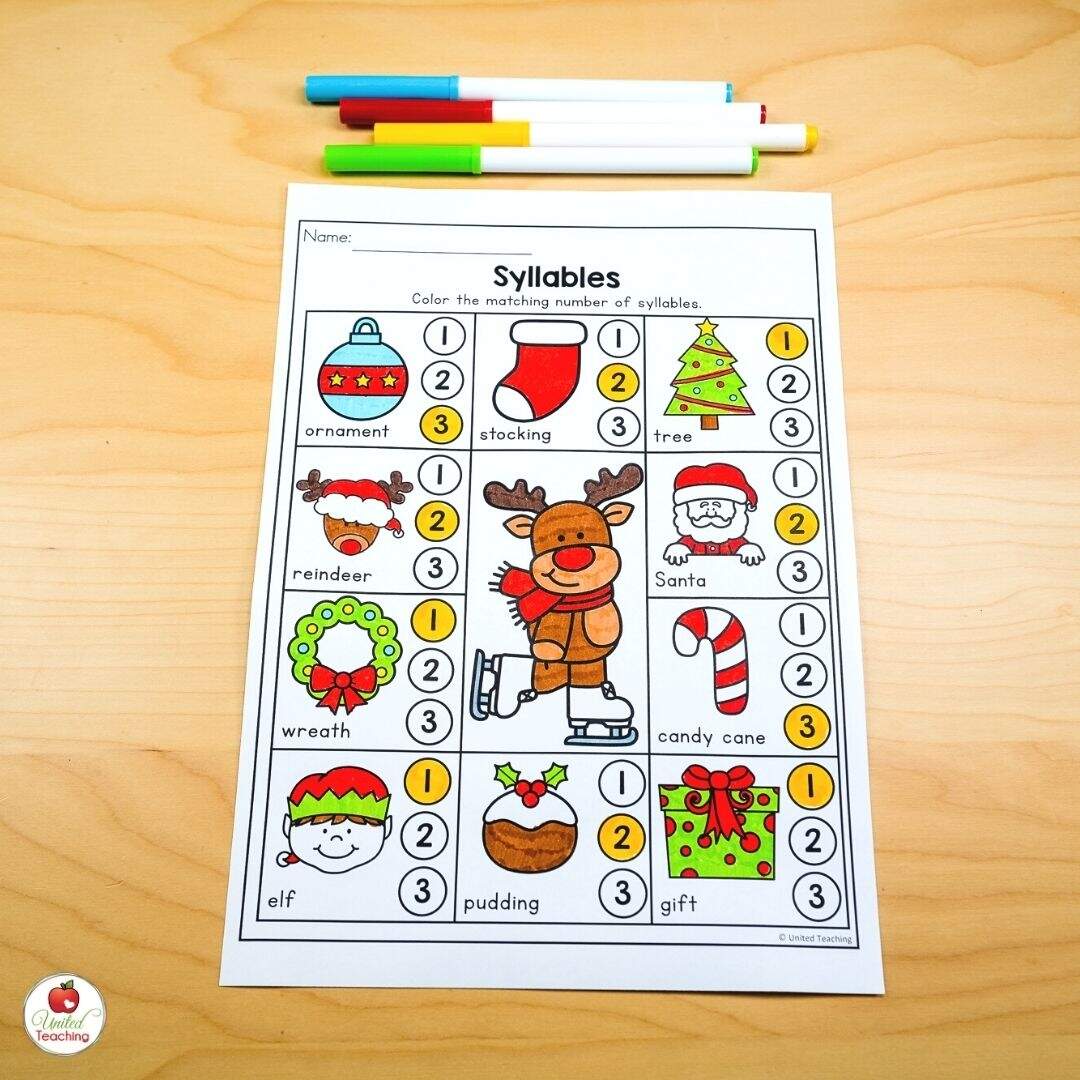 December Worksheets For Kindergarten Fun And Easy To Use Christmas Activities United Teaching December Worksheets For Kindergarten Fun And Easy To Use Christmas Activities United Teaching