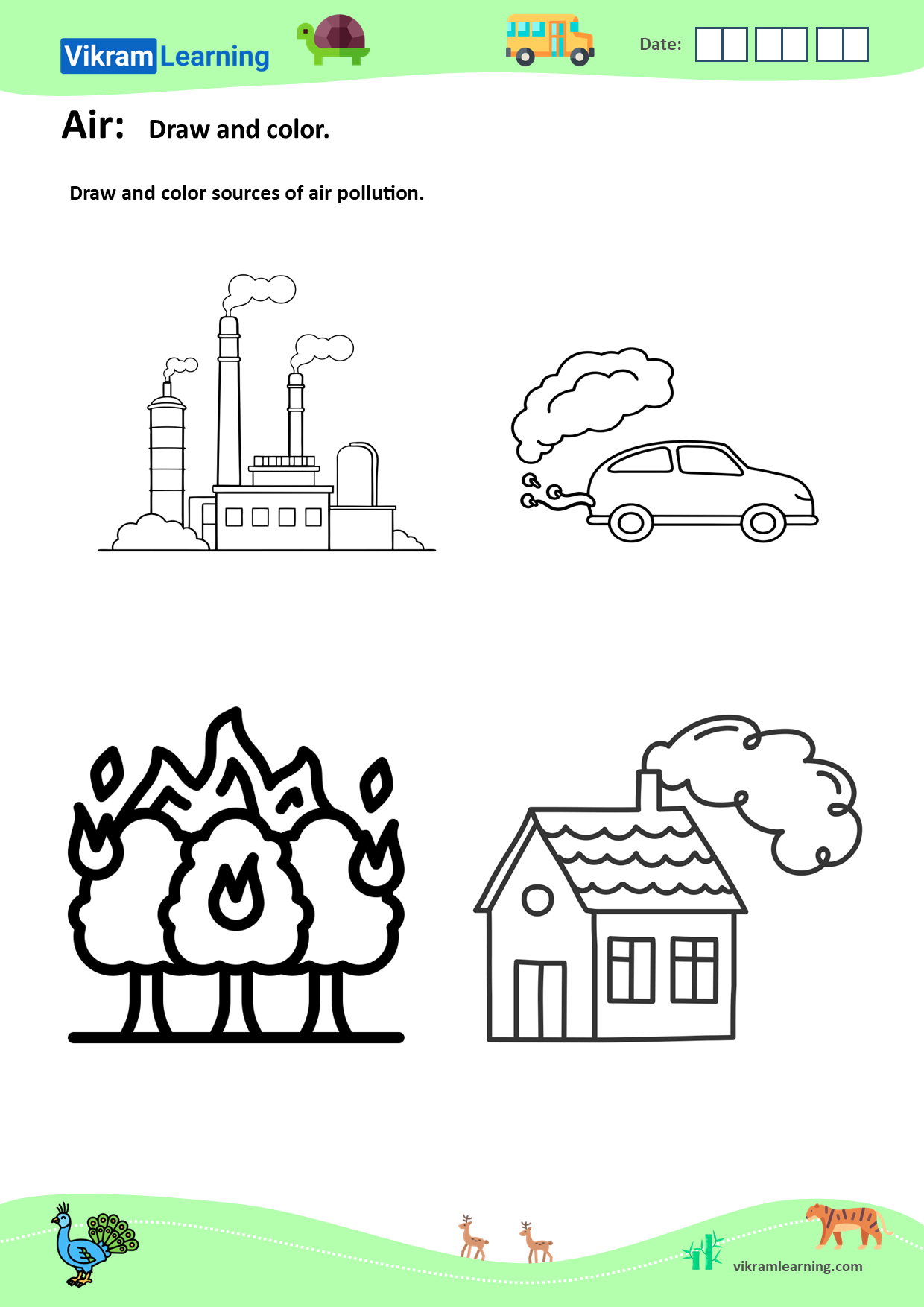Download Air Properties Of Air Air Pollution Air Pollution Sources Airborne Diseases Ways To Reduce Air Pollution Pdf Worksheets And Image Worksheets Free To Download Worksheets Vikramlearning