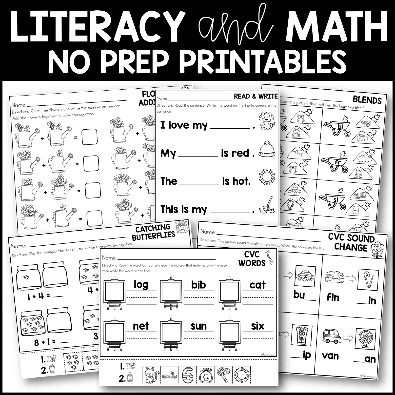 End Of The Year Print And Go Printables Miss Kindergarten End Of The Year Print And Go Printables Miss Kindergarten