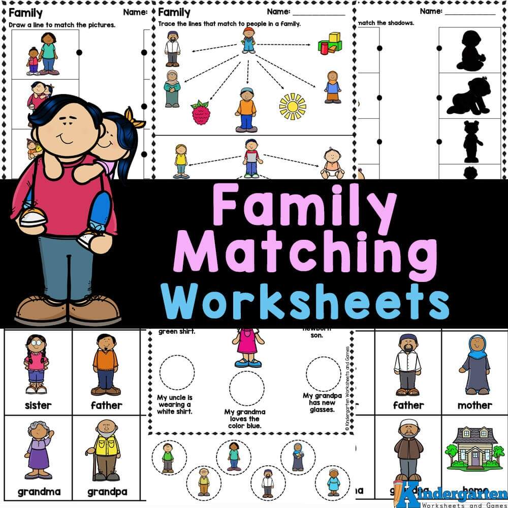 Family Members Worksheets The Teaching Aunt