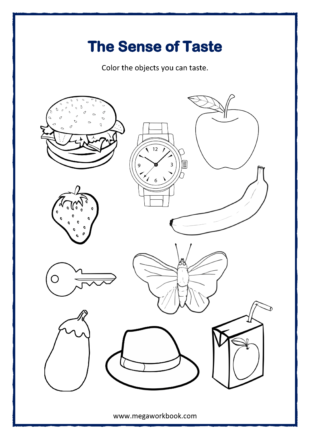 Five Senses Worksheets For Preschool And Kindergarten MegaWorkbook Worksheets Library Five Senses Worksheets For Preschool And Kindergarten MegaWorkbook Worksheets Library