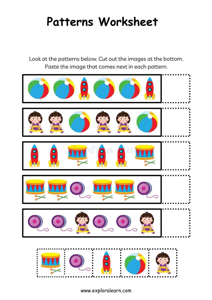 Focus Attention Worksheets For ADHD Autism