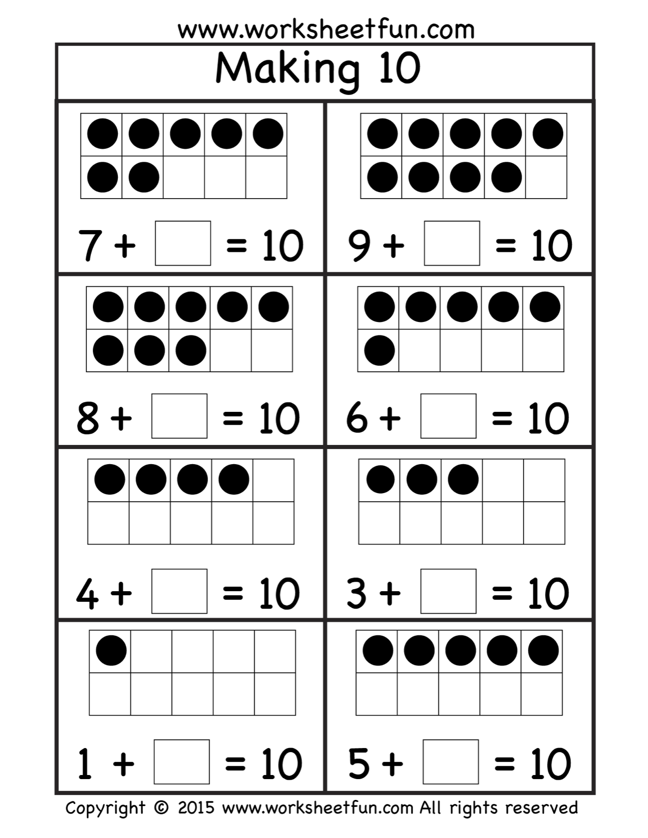 Free Making Ten Worksheet Kindergarten Worksheets Math Worksheets Library Free Making Ten Worksheet Kindergarten Worksheets Math Worksheets Library