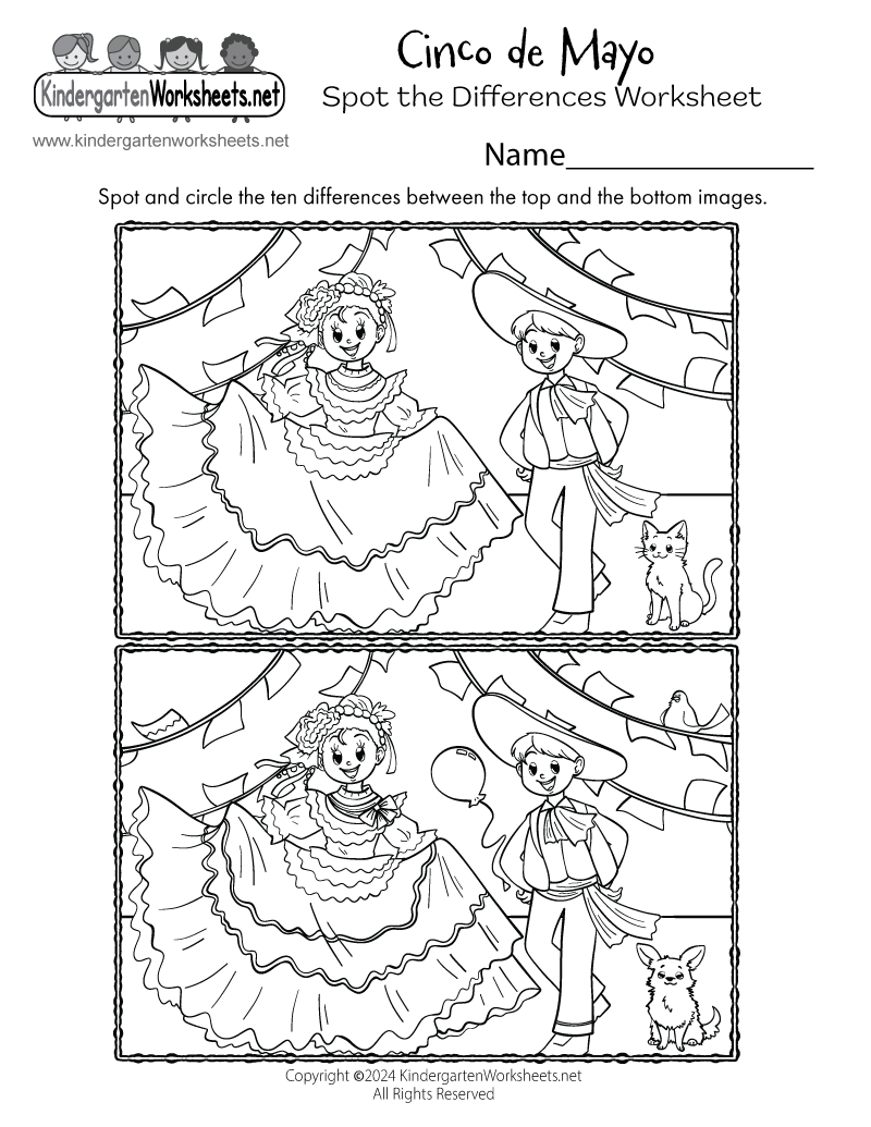 Cinco De Mayo Coloring Page Mexican Coloring Page Made By Teachers