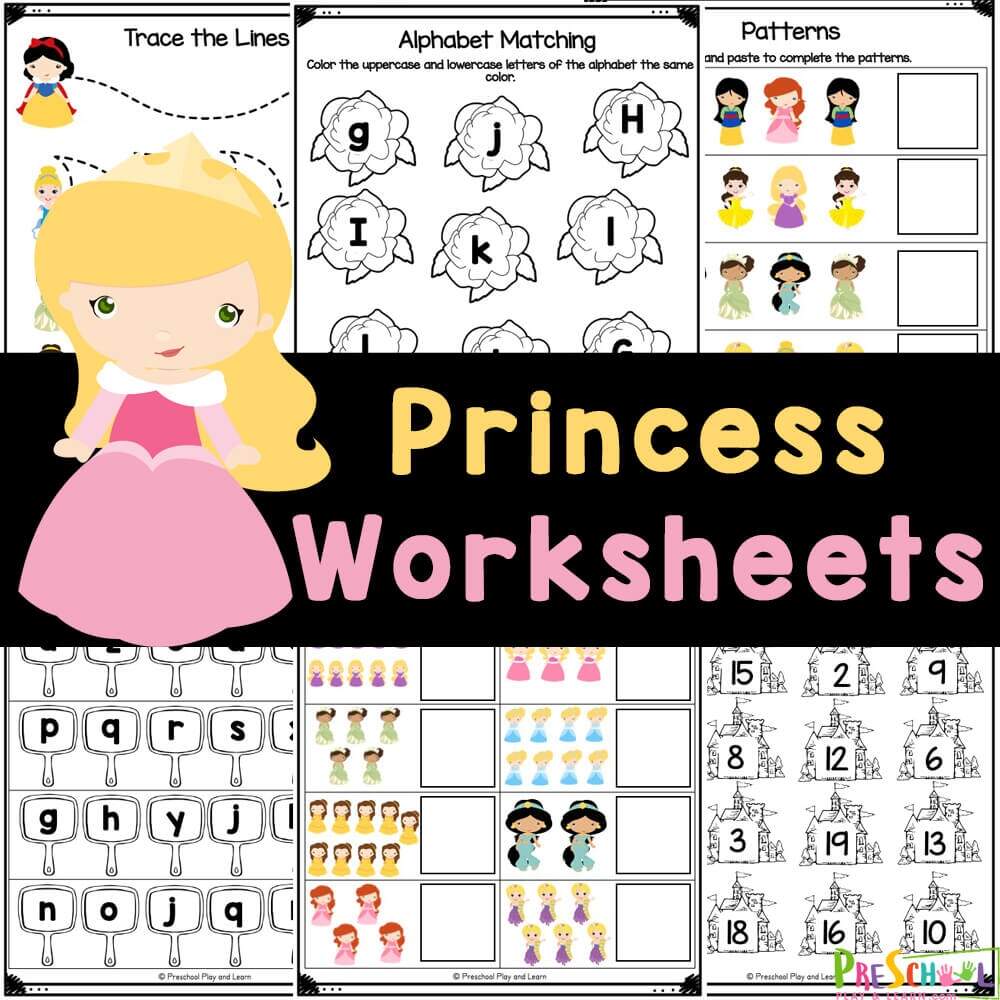 Free Printable Disney Princess Worksheets For Preschoolers Free Printable Disney Princess Worksheets For Preschoolers