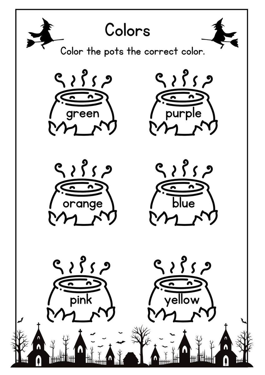 Free Printable Halloween Worksheet Templates To Edit Canva Free Printable Halloween Worksheet Templates To Edit Canva