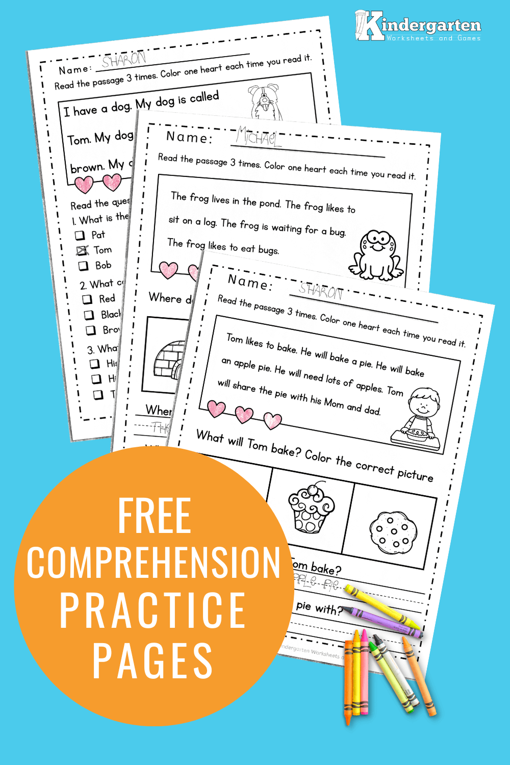 Kindergarten Reading Worksheets And Printables