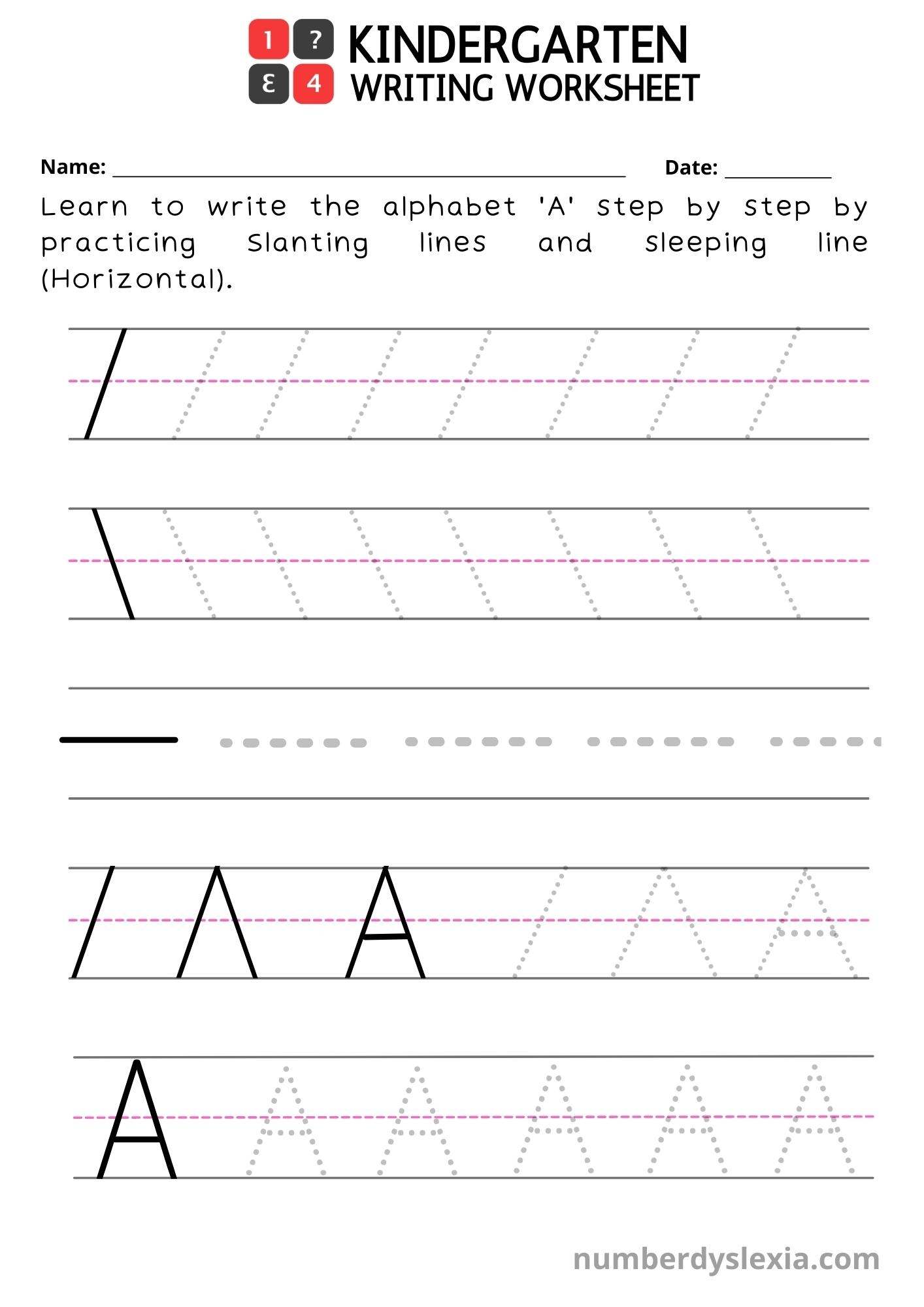 Easter Writing Worksheet Free Printable Digital PDF