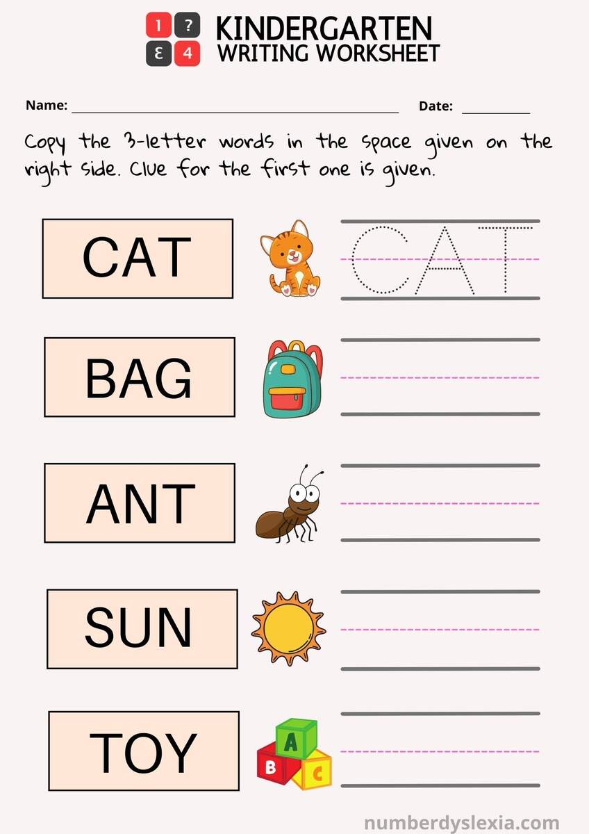 Free Printable Kindergarten Writing Worksheets PDF Number Dyslexia Free Printable Letter K Writing Practice Worksheet