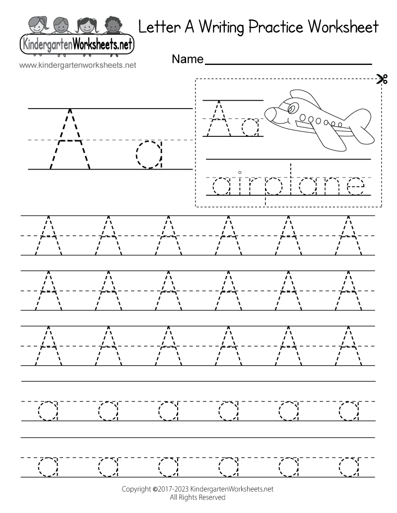 15 Free Letter A Worksheets Easy Print The Simple Homeschooler