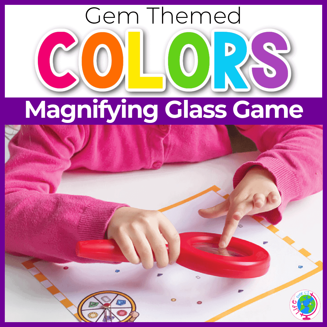 Free Printable Magnifying Glass Color Game For Preschoolers Free Printable Magnifying Glass Color Game For Preschoolers
